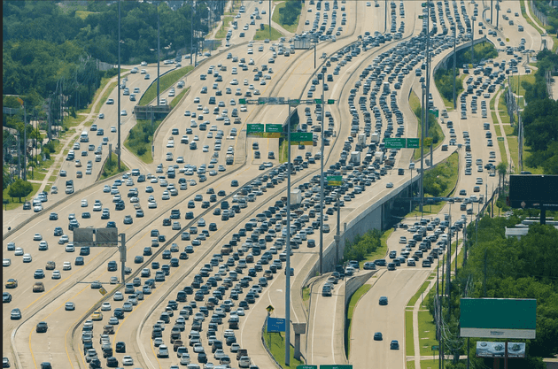 Many lanes