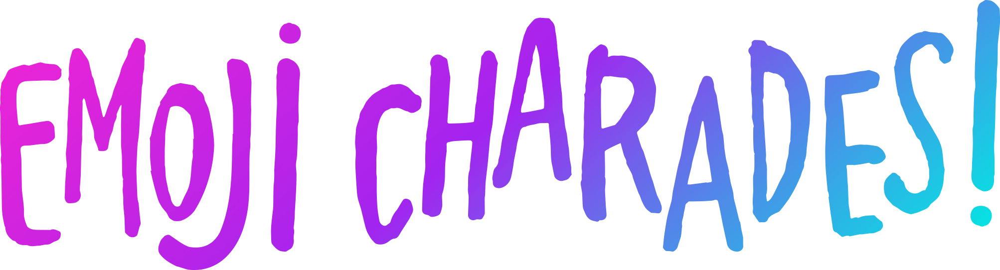 Emoji Charades Logo Emoji Charades Logo